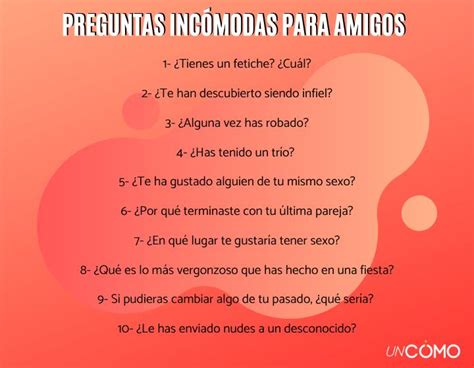 preguntas salseantes|282 preguntas incómodas (amor, amigos, mujeres,。